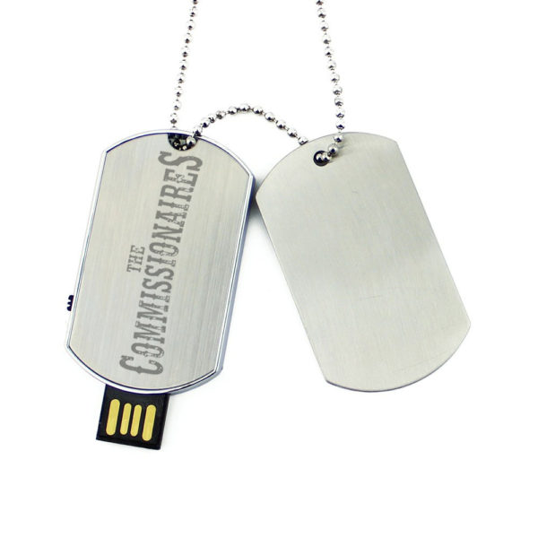 Dog Tag USB necklace